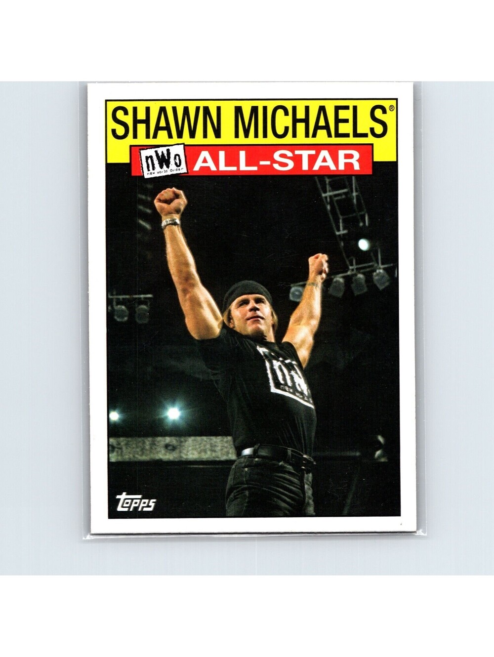 2016 Topps Heritage WWE Shawn Michaels #18 WCW/nWo All-Stars nWo
